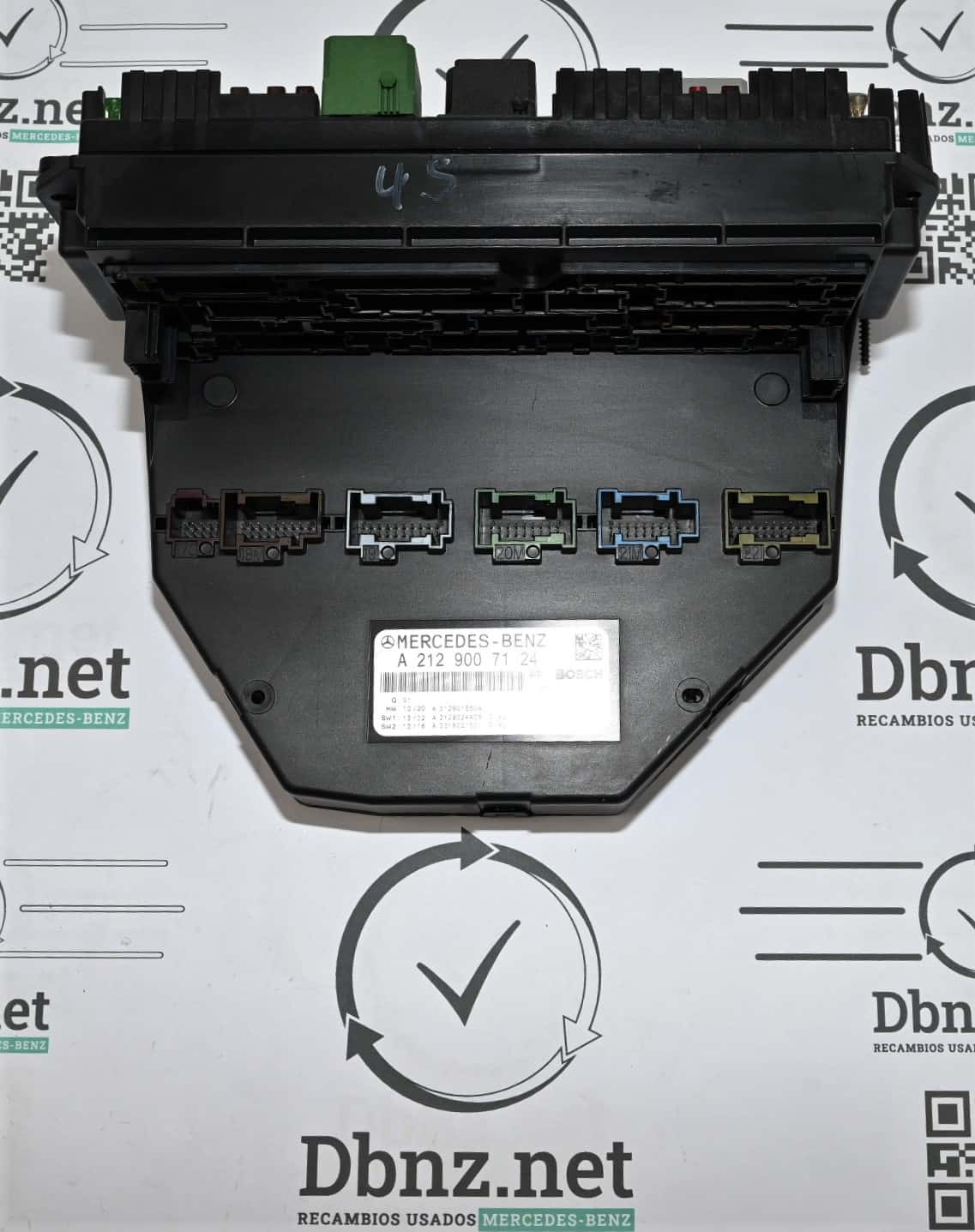 Dbnz.net A2129007124 Caja de relés y fusibles  Parte delantera SAM W212