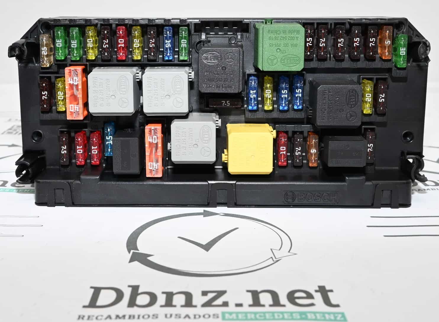 Dbnz.net A2129007124 Caja de relés y fusibles  Parte delantera SAM W212