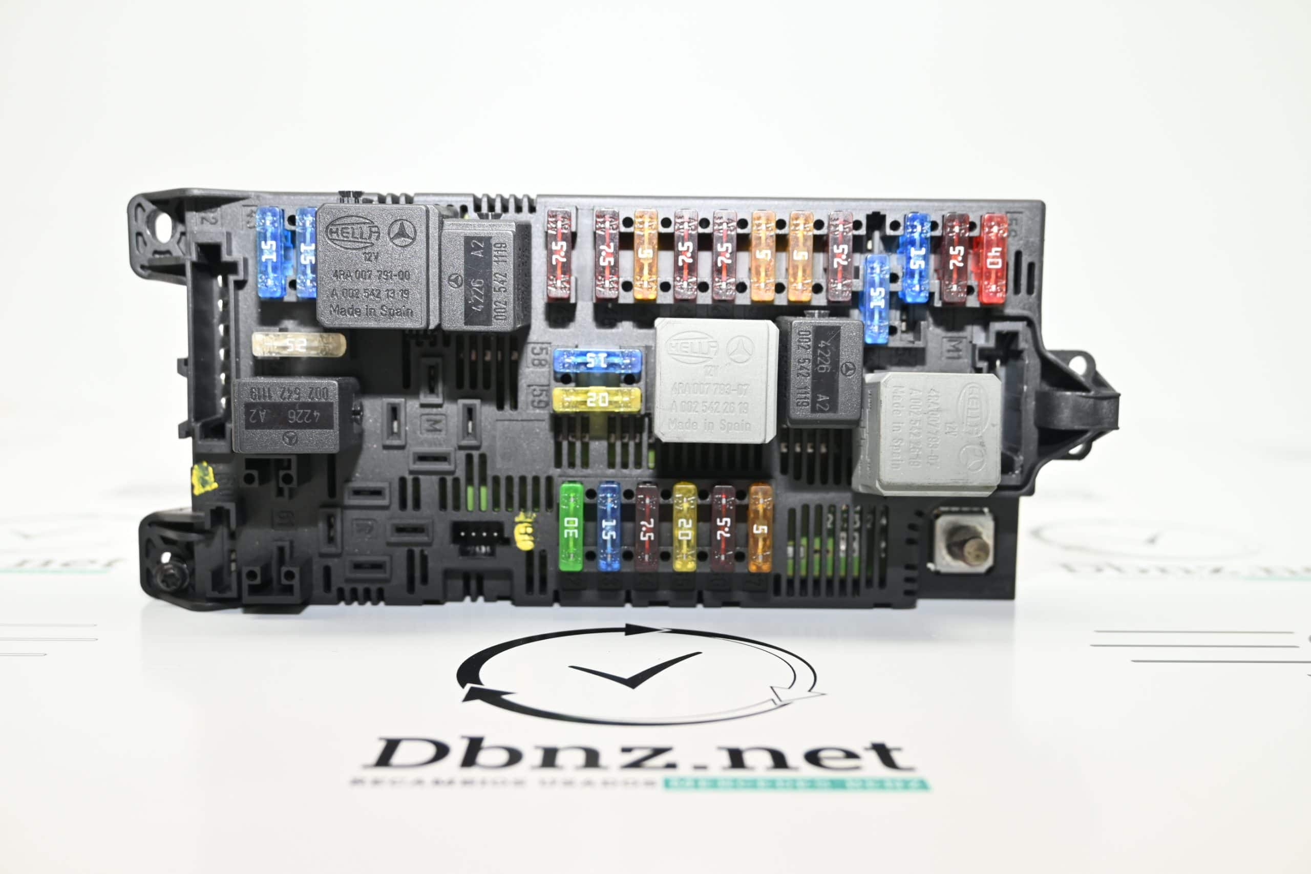 Dbnz.net A2115453801 Modulo de señales y registro con modulo de fusibles y relés W211