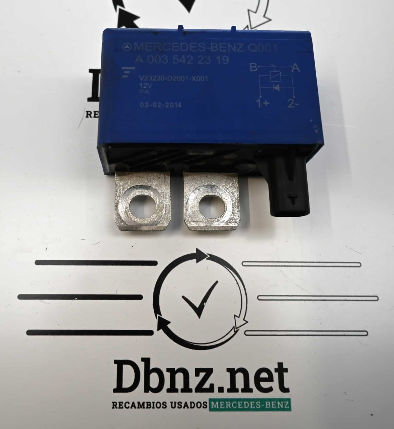 Dbnz.net A0035422319 Relé Clase B W246