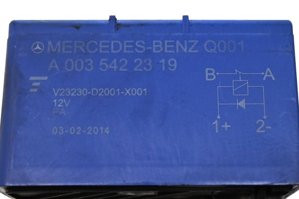 Dbnz.net A0035422319 Relé Clase B W246