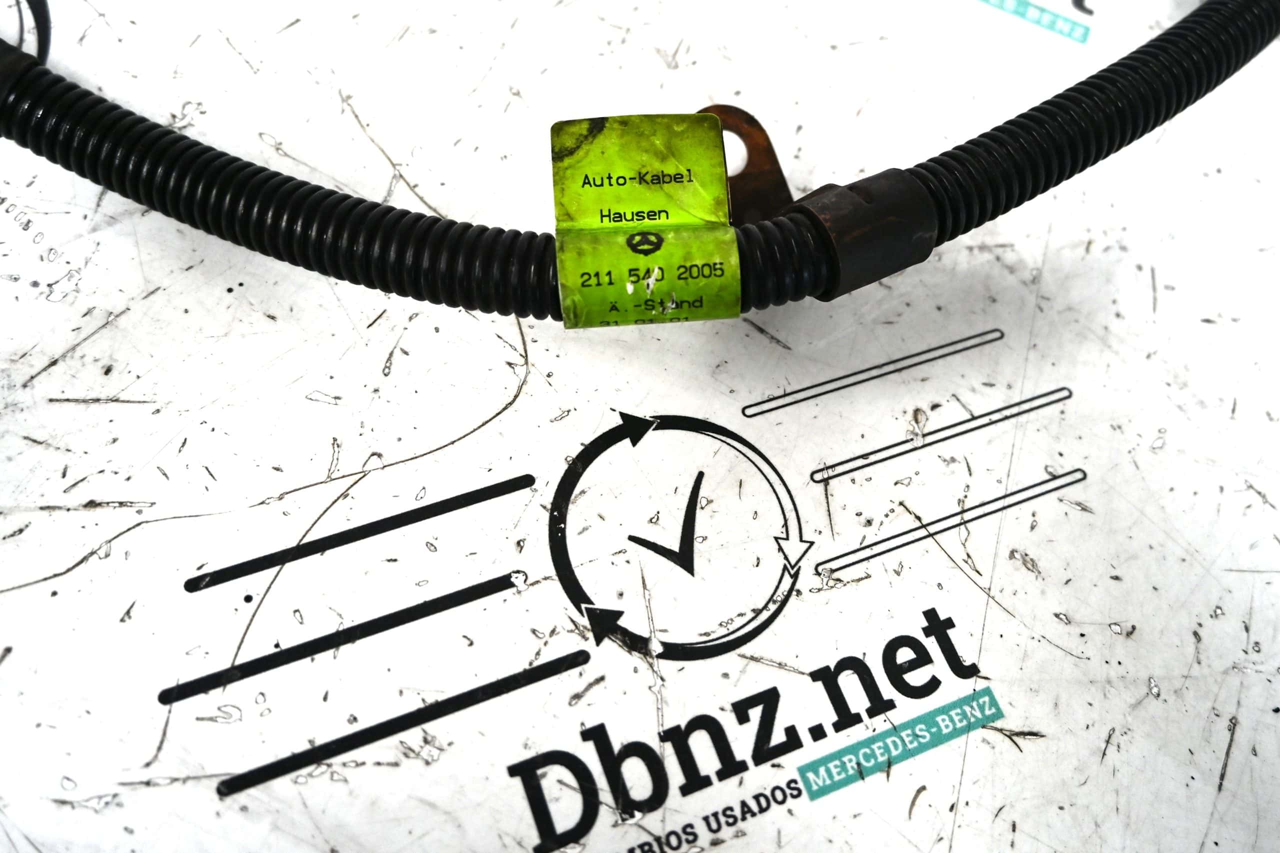 Dbnz.net A2115402005 Cable negativo de motor de arranque Clase E W211