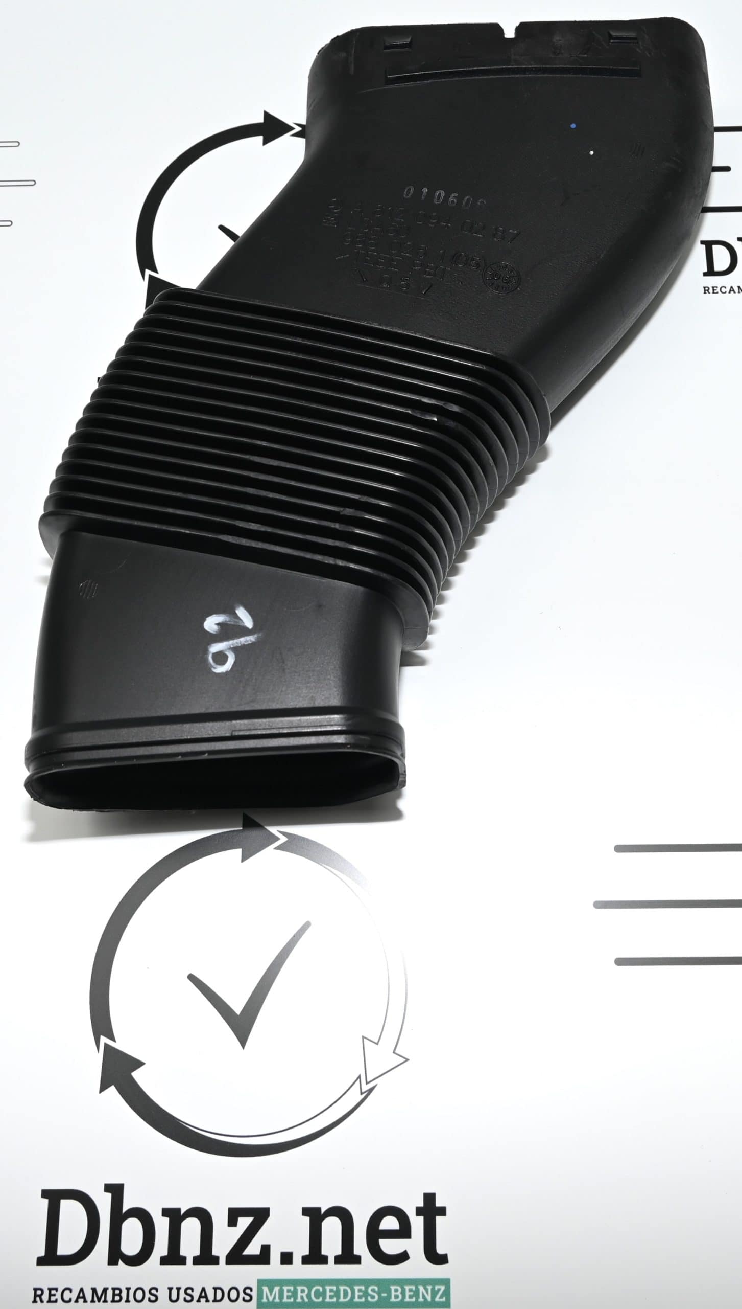 Dbnz.net A6120940287 Tubo flexible aspiración W211 / M612 / M646