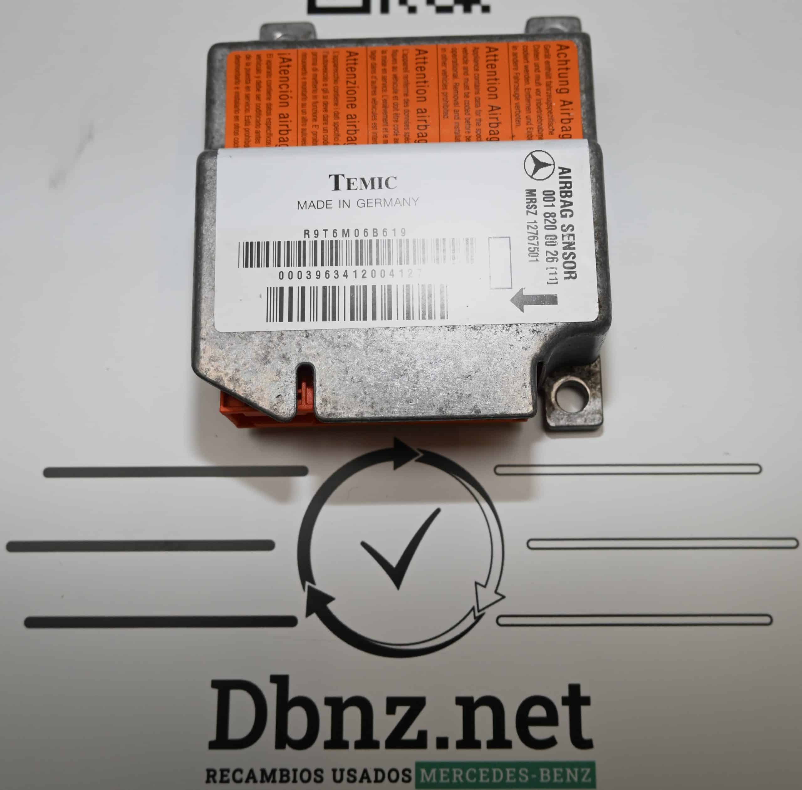 Dbnz.net A0018200026 Centralita airbag W210