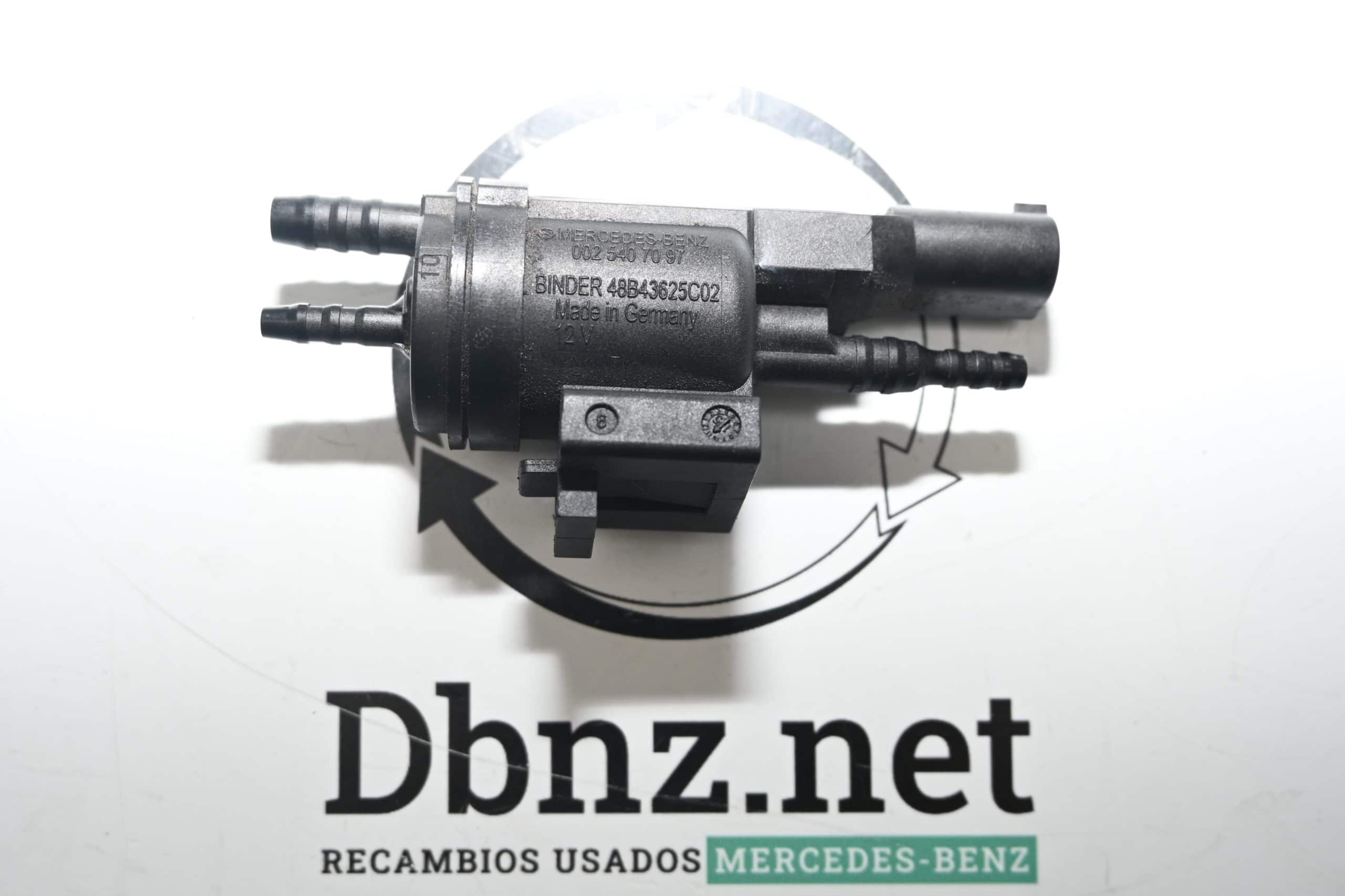 Dbnz.net A0025407097 Electroválvula de sistema de aire secundario VARIOS MODELOS