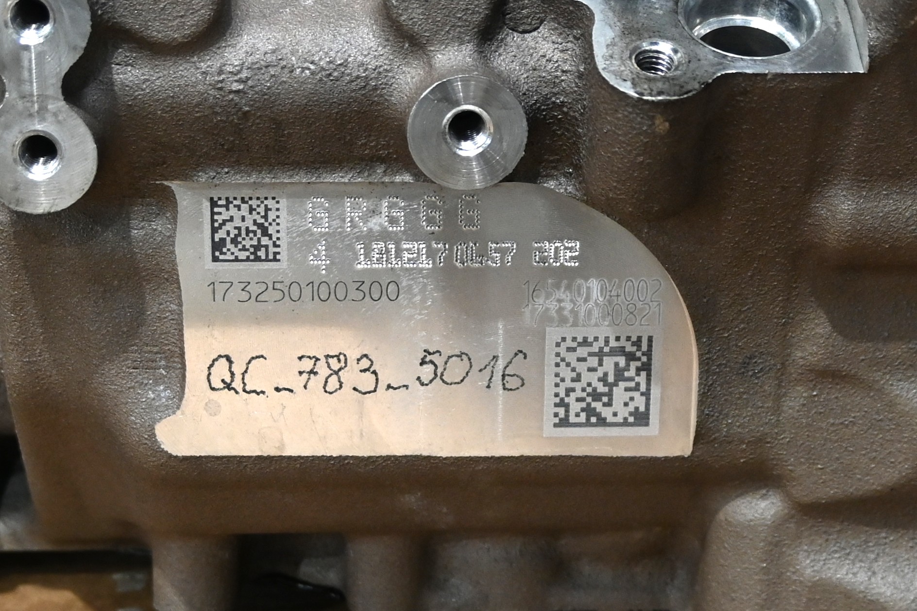 Dbnz.net R6540112300 Bloque motor 4 cilindros diésel Motor OM654.920 Clase V / Vito 447
