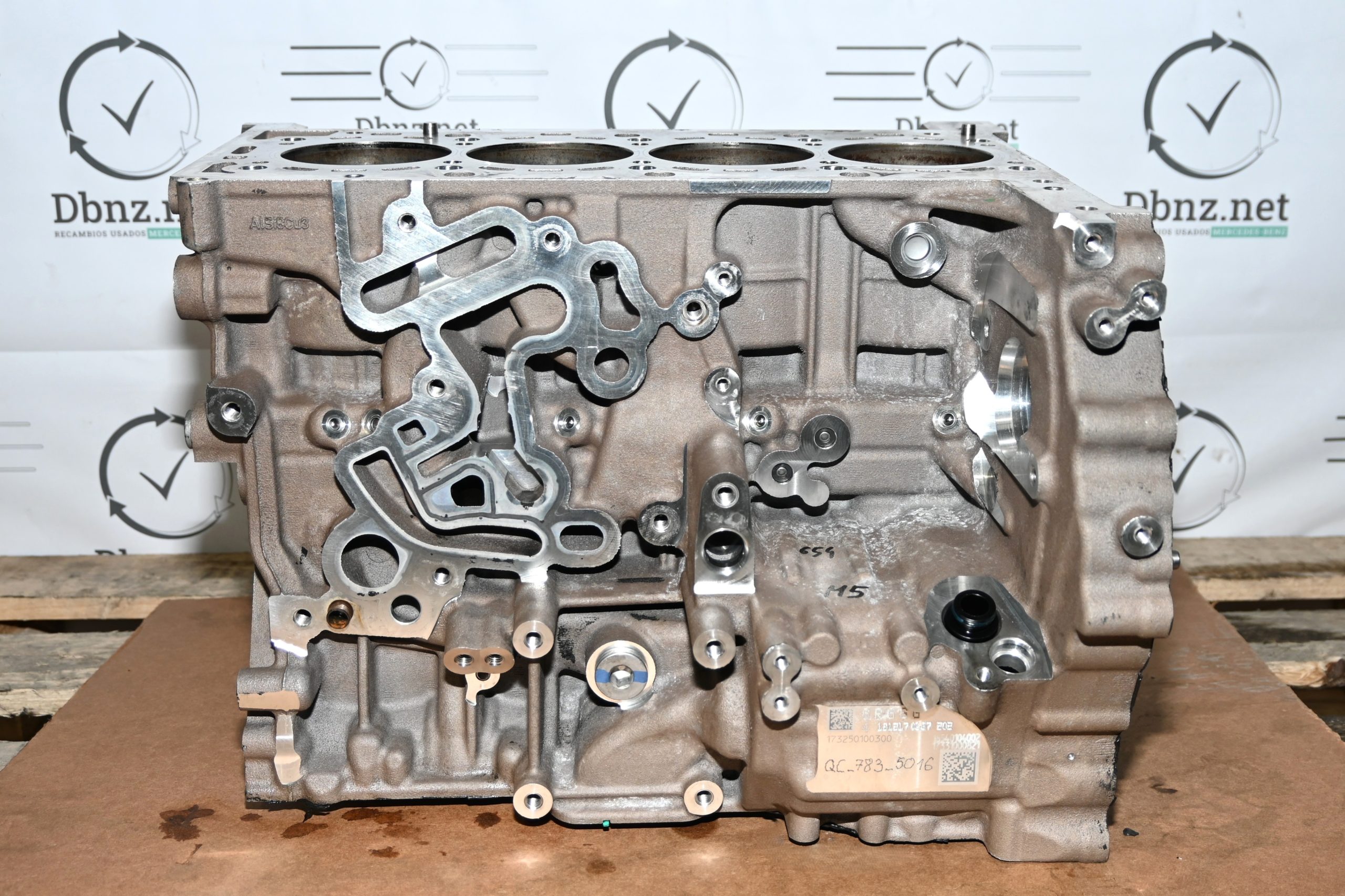 Dbnz.net R6540112300 Bloque motor 4 cilindros diésel Motor OM654.920 Clase V / Vito 447
