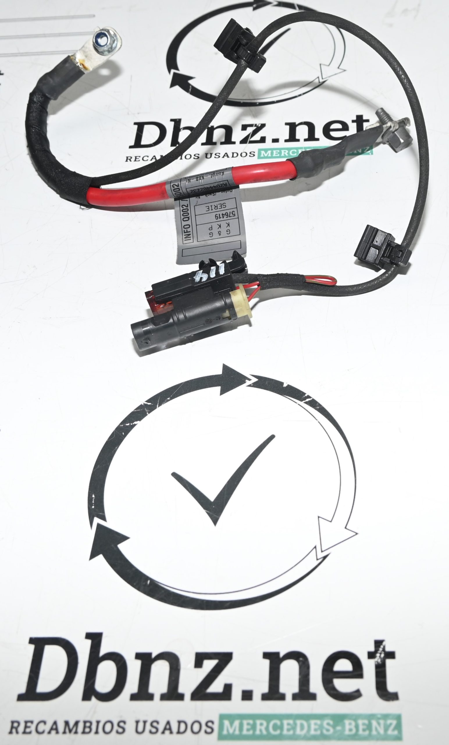Dbnz.net A2044402232 Cable positivo de batería W204