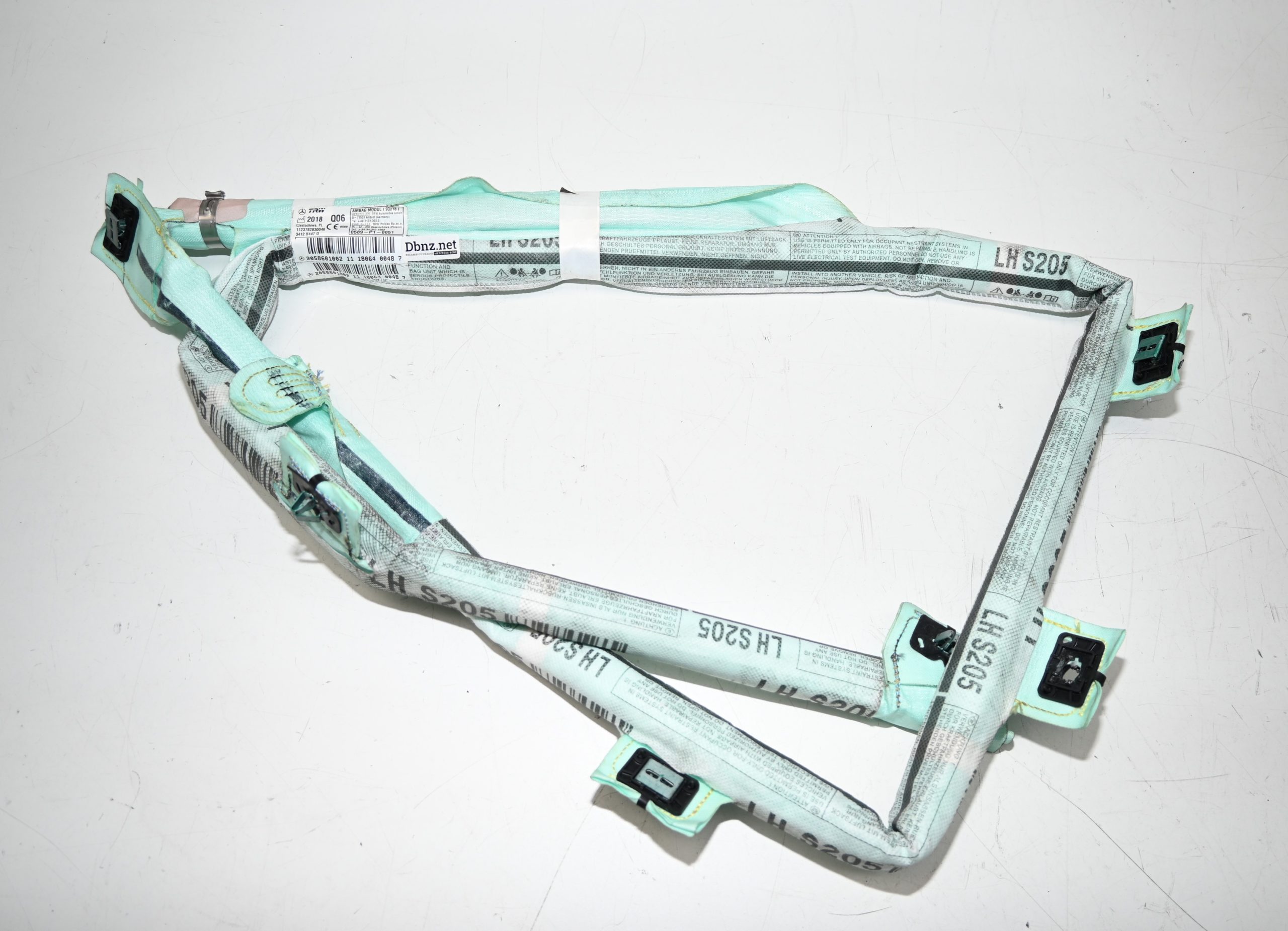 Dbnz.net A2058601002 Airbag de ventana lado izquierdo Clase C W205