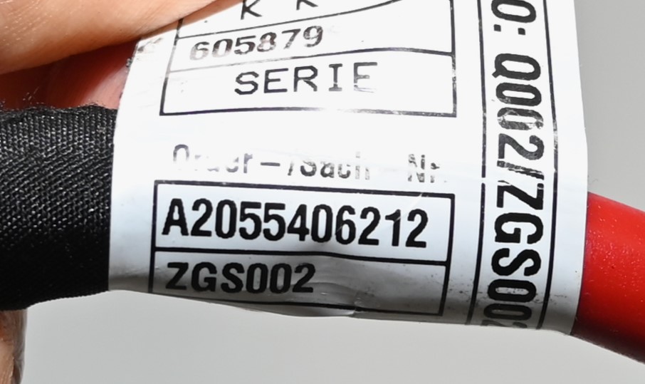 Dbnz.net A2055406212 Cable positivo W205