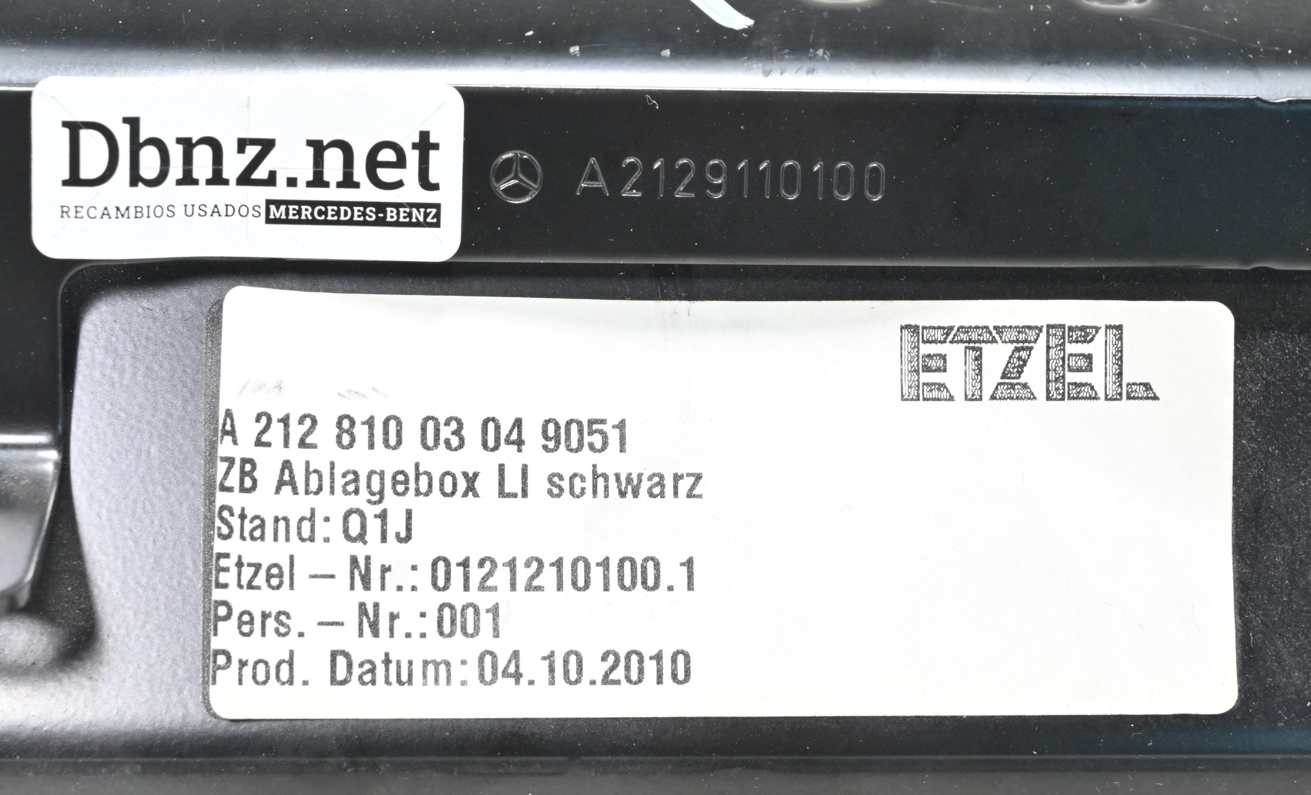 Dbnz.net A2128100304 Guantera de asiento delantero izquierdo Clase E W212